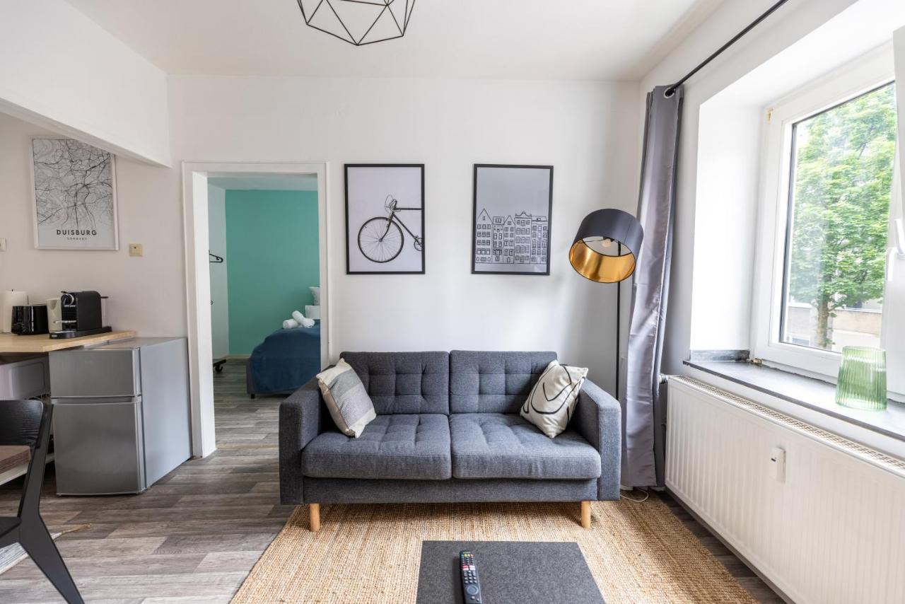 Perfekt Fuer 2! Wifi/ Netflix Apartment ดุยส์บูร์ก ภายนอก รูปภาพ